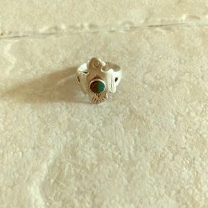 Vintage Turquoise Thunderbird ring